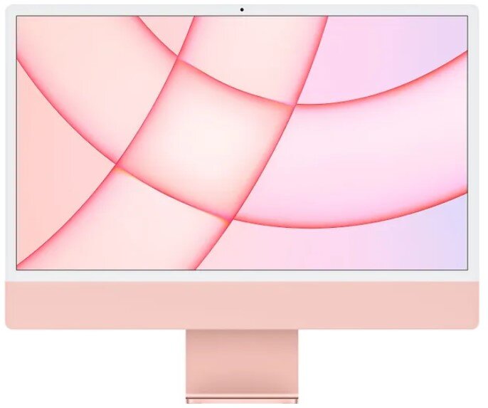 Apple iMac 24” M1 8/512GB Pink INT MGPN3ZE/A kaina ir informacija | Stacionarūs kompiuteriai | pigu.lt