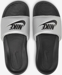 Nike Шлепанцы Victori One Slide Black Silver цена и информация | Комнатные тапки женские | pigu.lt