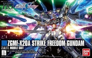 Surenkamas modelis Bandai - HGCE Strike Freedom Gundam, 1/144, 55610 kaina ir informacija | Konstruktoriai ir kaladėlės | pigu.lt