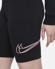 Šortai moterims Nike Nsw Essntl Short, juodi kaina ir informacija | Sportinė apranga moterims | pigu.lt