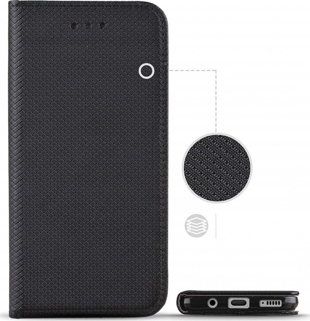 Magnetic skirtas iPhone 12/12Pro, juodas цена и информация | Telefono dėklai | pigu.lt