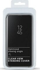 Etui Clear View Samsung A02s A025 kaina ir informacija | Telefono dėklai | pigu.lt