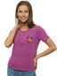 Marškinėliai moterims Herbas, violetiniai kaina ir informacija | Marškinėliai moterims | pigu.lt