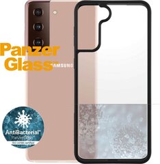 PanzerGlass telefono dėklas Etui ClearCase BlackFrame Samsung Galaxy S21+ kaina ir informacija | Telefono dėklai | pigu.lt