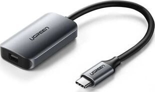 USB-C дисплейный-адаптер UGREEN CM236, серый цена и информация | Адаптеры, USB-разветвители | pigu.lt