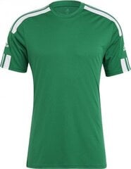 Футболка мужская Adidas Squadra 21 JSY GN5721, зеленая цена и информация | Футбольная форма и другие товары | pigu.lt
