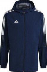 Vyriška striukė Adidas Tiro 21 Windbreaker GP4962, tamsiai mėlyna, L dydis kaina ir informacija | Adidas teamwear Spоrto prekės | pigu.lt