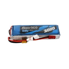 Battery  Gens Ace 3000mAh 7.4V 1C 2S1P LiPo цена и информация | Аккумуляторы | pigu.lt