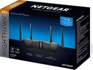 NETGEAR RAX43-100EUS kaina ir informacija | Netgear Tinklo įranga | pigu.lt