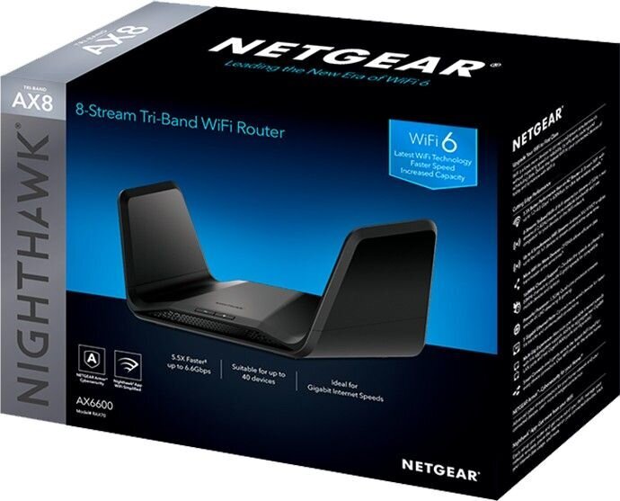 NETGEAR RAX70-100EUS kaina ir informacija | Maršrutizatoriai (routeriai) | pigu.lt