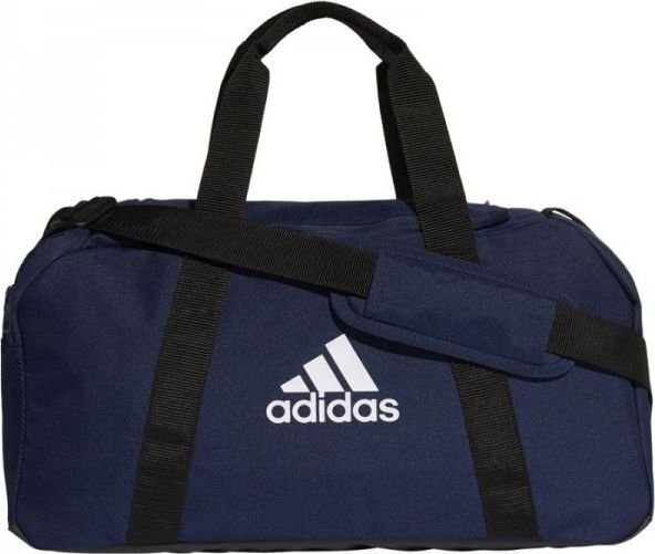 Sportinis krepšys Adidas Tiro Duffel Bag S GH7274, mėlynas kaina ir informacija | Kuprinės ir krepšiai | pigu.lt