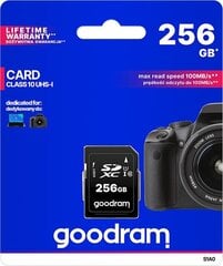 GoodRam S1A0-2560R12 цена и информация | Карты памяти для фотоаппаратов, камер | pigu.lt