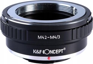 Адаптер K&F (SB6331) предназначен для Olympus / Panasonic m4/3 Micro 4/3, M42 / KF06.076 цена и информация | Аксессуары для фотоаппаратов | pigu.lt