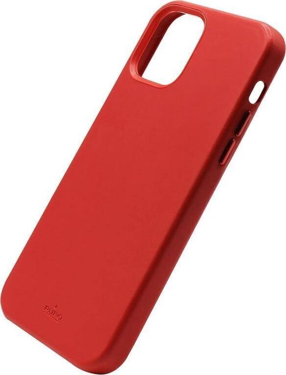 Puro apsauginis dėklas skirtas iPhone 12/12 Pro SKY Cover, Red kaina ir informacija | Telefono dėklai | pigu.lt