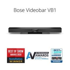 Bose VB-1 Videobar kaina ir informacija | Kompiuterio (WEB) kameros | pigu.lt