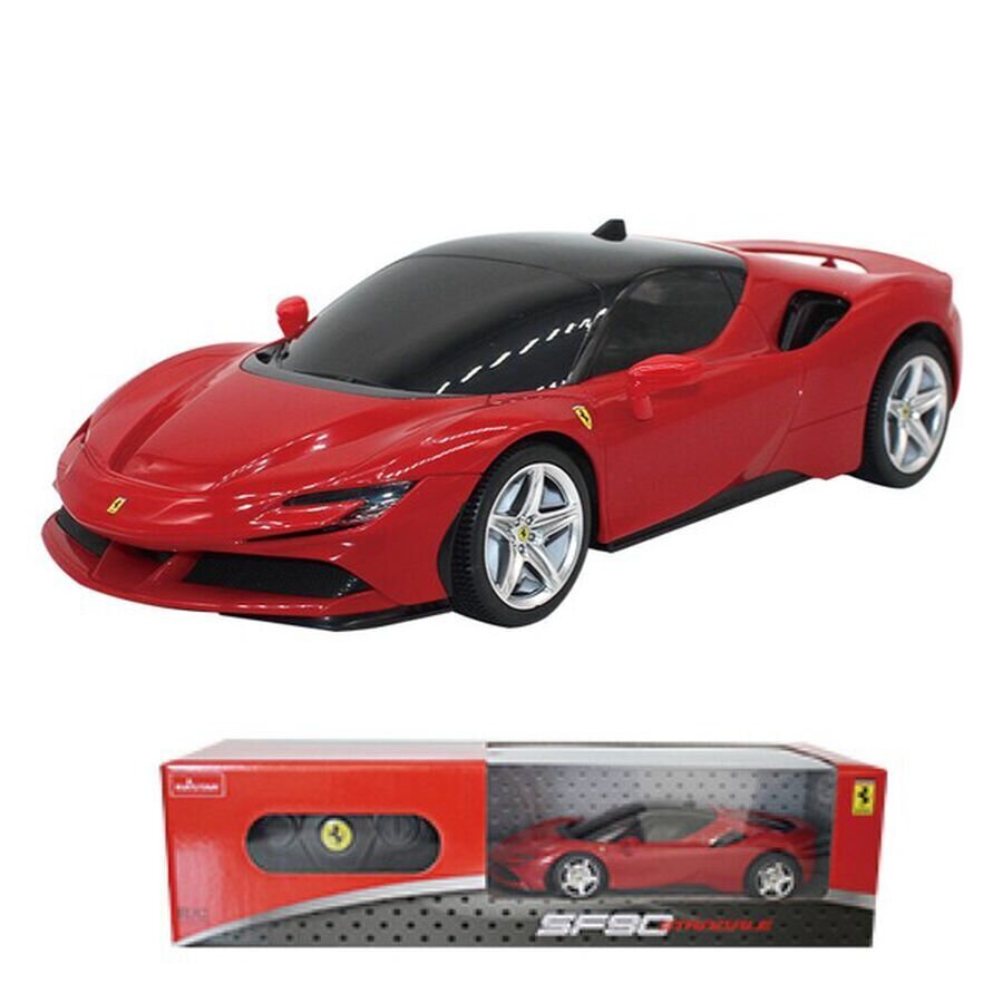 Radijo bangomis valdomas automodelis Rastar 1:24 Ferrari SF90 Stradale, 97600 kaina ir informacija | Žaislai berniukams | pigu.lt