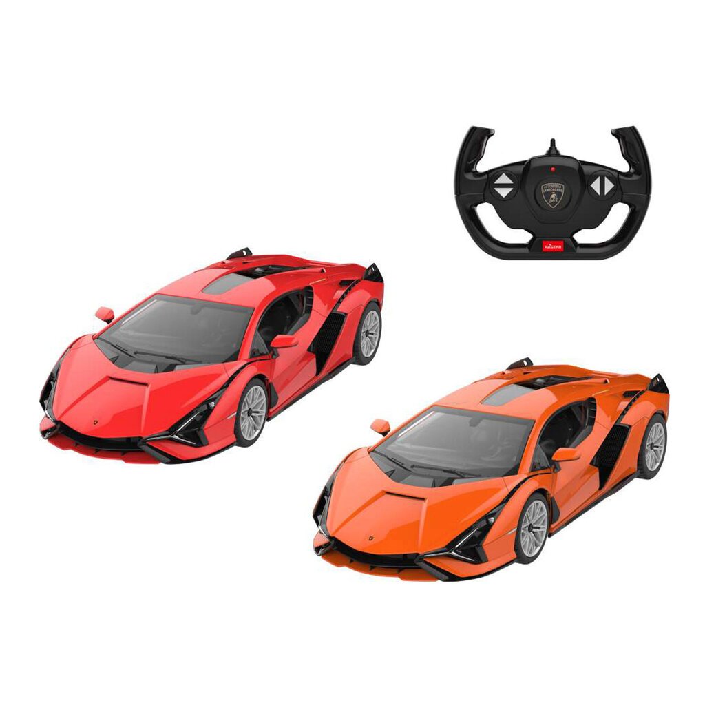 Radijo bangomis valdomas automodelis Rastar 1:24 Lamborghini Sian, 97800 kaina ir informacija | Žaislai berniukams | pigu.lt