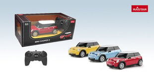 RASTAR R/C 1:24 машинка  MINICOOPERS, ассортимент,15000 цена и информация | Игрушки для мальчиков | pigu.lt