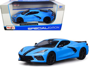 Automodelis MAISTO Die Cast 1:24 Chevrolet Corvette Stingray Z51 Coupe, 31527 kaina ir informacija | Žaislai berniukams | pigu.lt