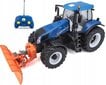 Radijo bangomis valdomas traktorius su sniego valytuvu MAISTO TECH 1:16 New Holland, 82303 kaina ir informacija | Žaislai berniukams | pigu.lt