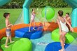 Pripučiamas žaidimų centras Bestway Dodge & Drench Water Park, 4.5m x 4.5m x 2.68m, 53383 kaina ir informacija | Baseinai | pigu.lt