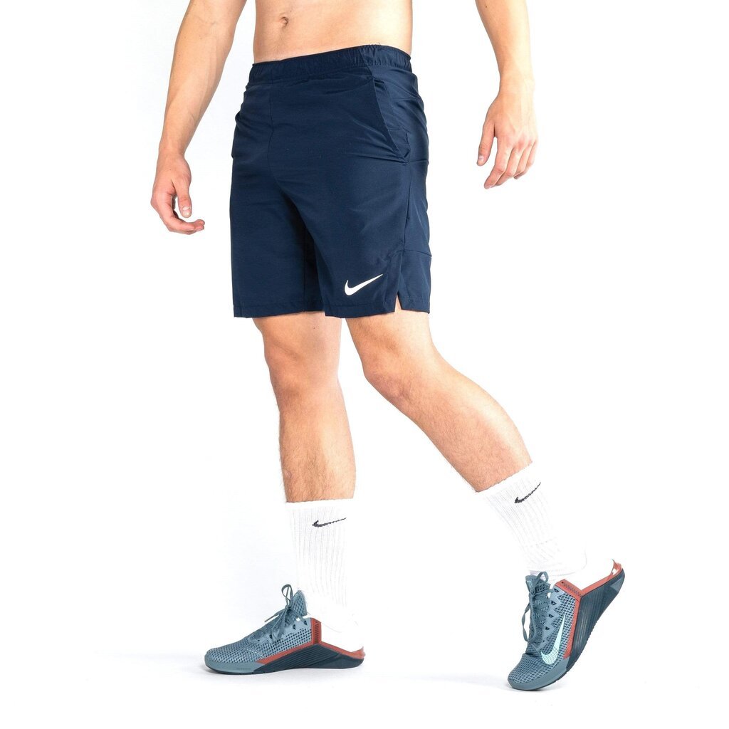 Nike vyriški sportiniai šortai Flex Woven, juodi kaina ir informacija | Sportinė apranga vyrams | pigu.lt