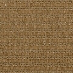 Uždanga nuo saulės, taupe spalvos, 2,5x2,5m, HDPE, 160g/m² цена и информация | Зонты, маркизы, стойки | pigu.lt