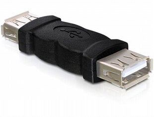 Адаптер Delock USB-A female - USB-A female цена и информация | Аксессуары для телевизоров и Smart TV | pigu.lt