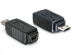 Адаптер USB Mini (F) - USB Micro (M) цена и информация | Аксессуары для телевизоров и Smart TV | pigu.lt