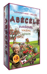 Lavinamoji dėlionė "Abėcėlė: daržovės, vaisiai, uogos" kaina ir informacija | Lavinamieji žaislai | pigu.lt