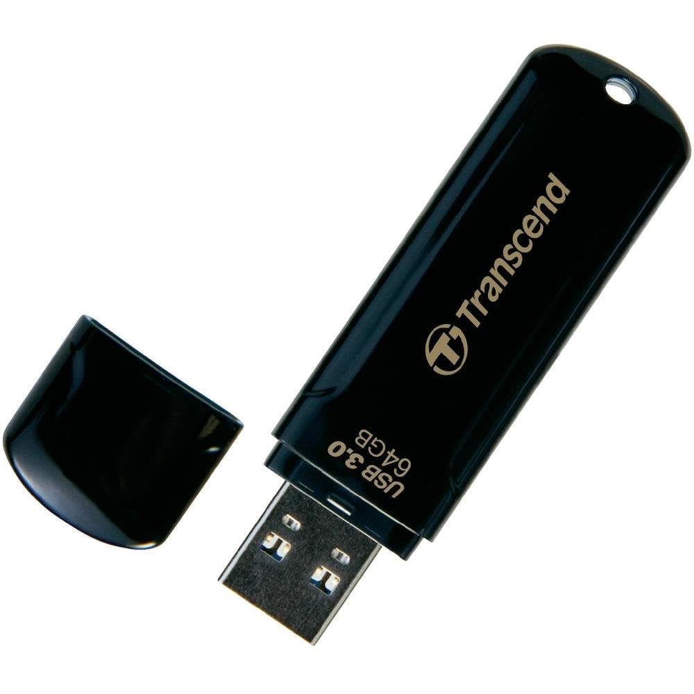 Atmintukas Transcend JF700 64GB USB3.0 Juodas