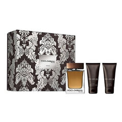 Подарочный комплект для мужчин Dolce & Gabbana The One EDT, 100 мл цена и информация | Мужские духи | pigu.lt