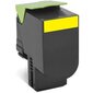 Lexmark 80x Yellow Toner Cartridge High Corporate (3K) for CX410de / CX410dte / CX410e / CX510de / CX510dhe / CX510dthe kaina ir informacija | Kasetės lazeriniams spausdintuvams | pigu.lt