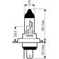 Automobilinės lemputės Osram Ultra Life H4, P43T, 1 vnt. (dėžutė) цена и информация | Automobilių lemputės | pigu.lt