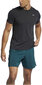 Marškinėliai vyrams Reebok Speedwick Graphi, juodi цена и информация | Sportinė apranga vyrams | pigu.lt