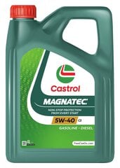 Castrol Magnatec 5W40 C3 моторное масло, 4 л цена и информация | Castrol Автомобильные смазки | pigu.lt