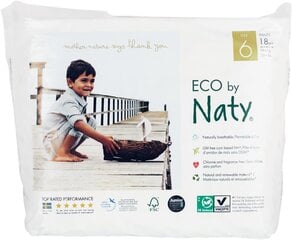 Экологические подгузники-трусики Eco by Naty, 6 Extra Large (16+ кг), 18 шт.  цена и информация | Подгузники | pigu.lt