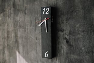 Medinis sieninis laikrodis kaina ir informacija | Laikrodžiai | pigu.lt