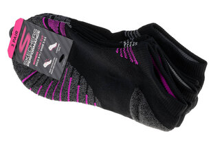 Носки женские Skechers S113864 BLK, 3 пары цена и информация | Женские носки | pigu.lt
