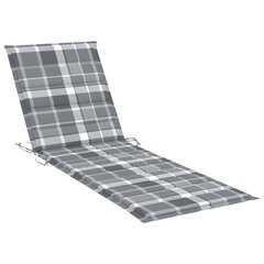 Saulės gulto čiužinukas, 200x70x4 cm, pilkas kaina ir informacija | Pagalvės, užvalkalai, apsaugos | pigu.lt