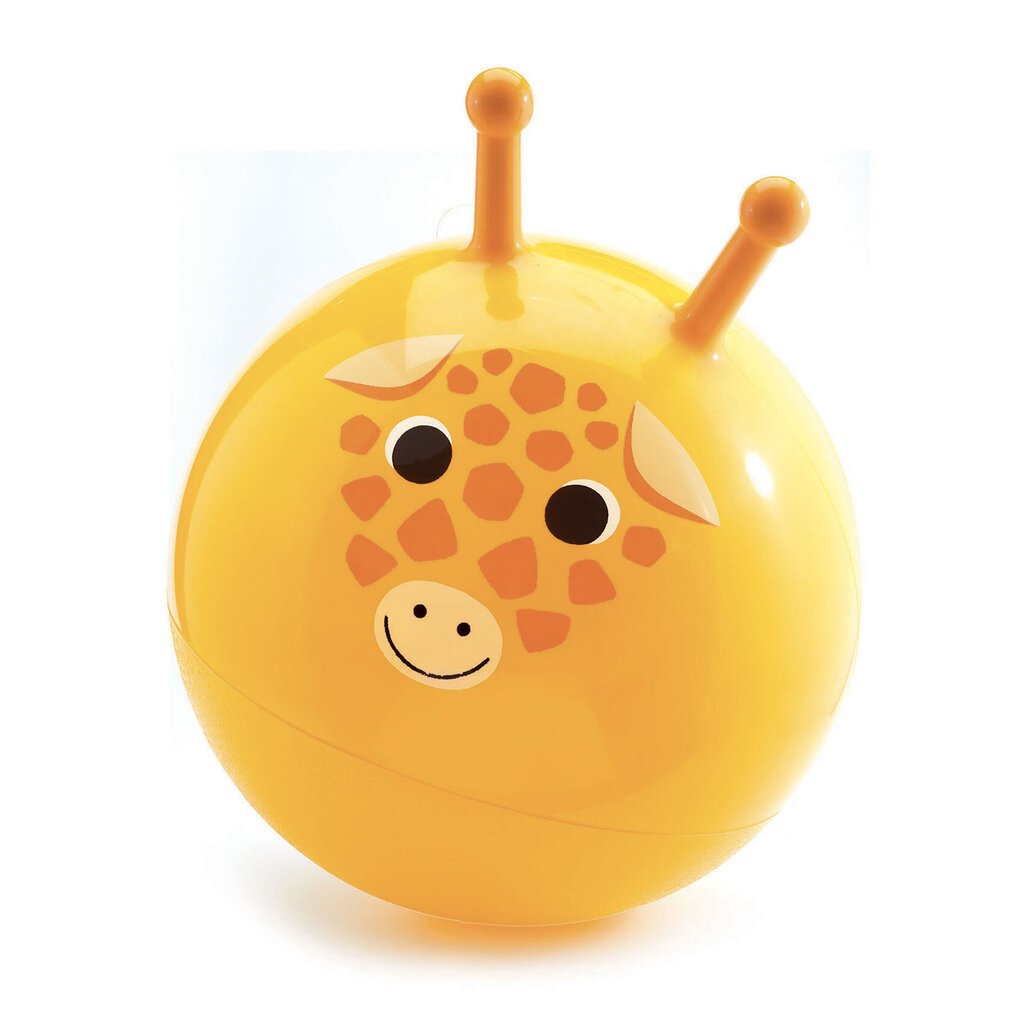 Šuolinis mankštos kamuolys - Jumpy Gigi, Djeco DJ00182 цена и информация | Vandens, smėlio ir paplūdimio žaislai | pigu.lt