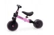 Balansinis dviratukas, triratukas, Kidwell 3in1, rožinis kaina ir informacija | Balansiniai dviratukai | pigu.lt