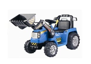 Elektrinis traktorius vaikams, mėlynas kaina ir informacija | Elektromobiliai vaikams | pigu.lt