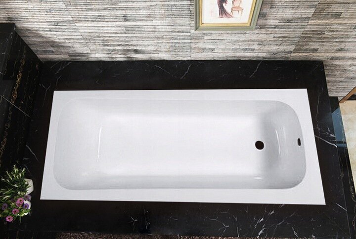 Akrilinė vonia Mexen Vega su sifonu, 150x70 cm kaina | pigu.lt