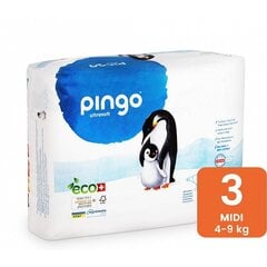 Подгузники с индикатором влажности Pingo Mini, 44 шт., 4-9 кг. цена и информация | Подгузники | pigu.lt