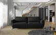 Sofa-lova NORE Megis 13, juoda kaina ir informacija | Sofos | pigu.lt