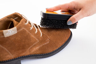 Губка для чистки нубука и велюра LUSTRO цена и информация | Средства для ухода за одеждой и обувью | pigu.lt