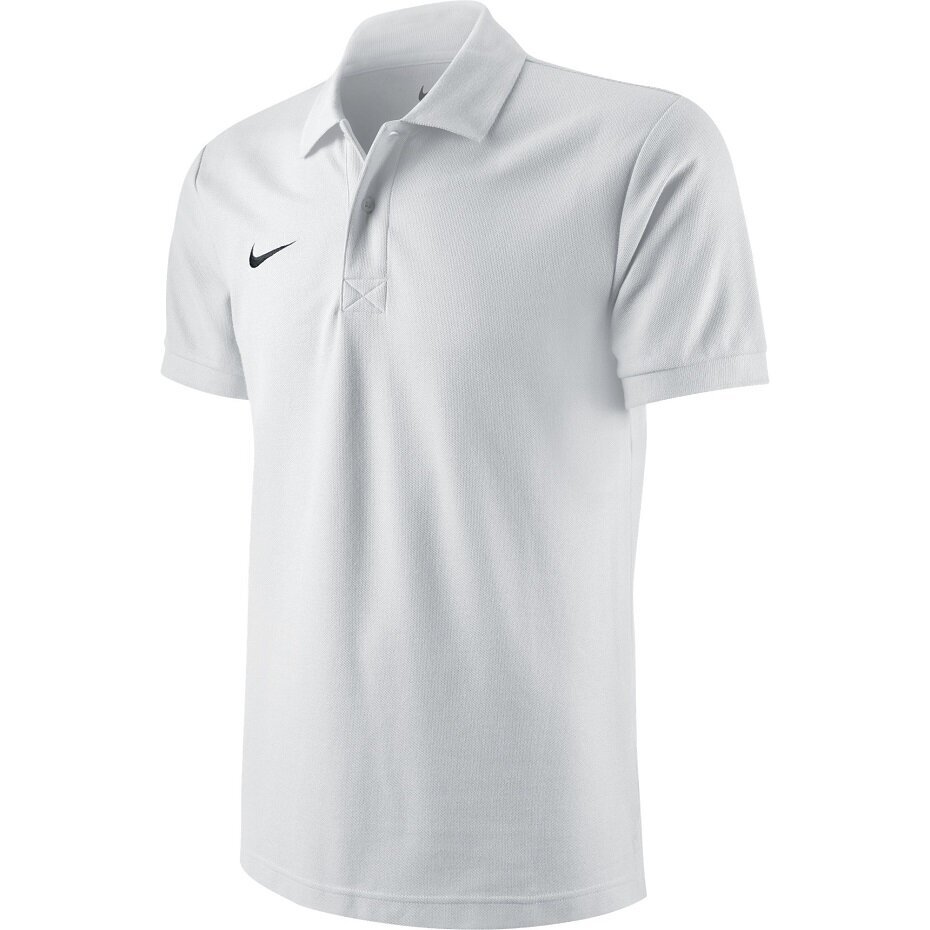 Polo Marškinėliai Nike Team Core Polo JUNIOR 456000 100 kaina ir informacija | Vyriški marškinėliai | pigu.lt