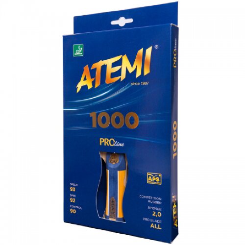 Stalo teniso raketė Atemi 1000 цена и информация | Stalo teniso raketės, dėklai ir rinkiniai | pigu.lt