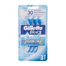 Vienkartiniai skustuvai vyrams Gillette Blue 3 Cool, 3 vnt. kaina ir informacija | Skutimosi priemonės ir kosmetika | pigu.lt